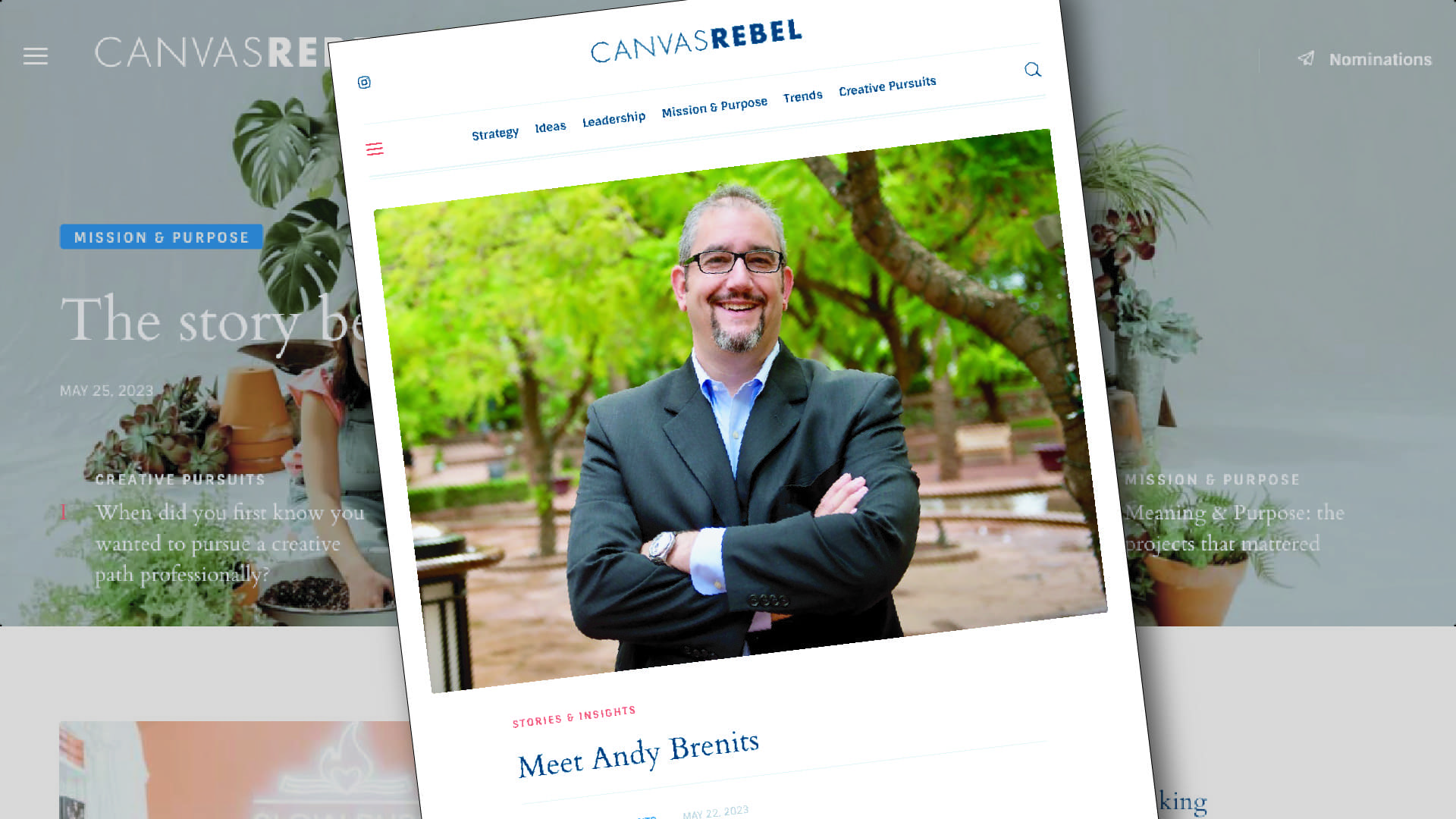 Andy Brenits Canvas Rebel Interview Andy Brenits Canvas Rebel Interview
